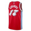 Camiseta Hombre NBA Memphis Grizzlies Yuki Kawamura 2024-25 Nike City Edition Rojo Swingman